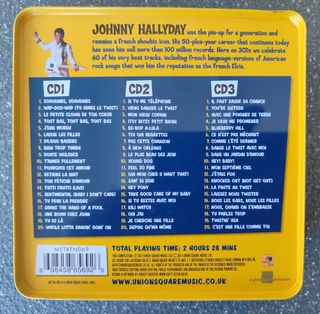 CAJA METAL 3 CDs