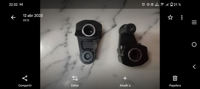 Alzas y tija con manillar BMW F800