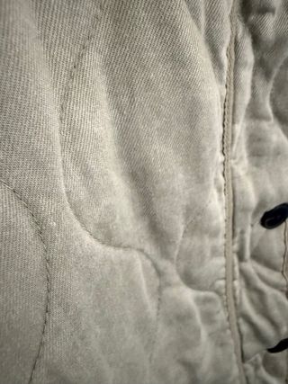 Chaqueta Zara acolchada verde oliva Talla XL