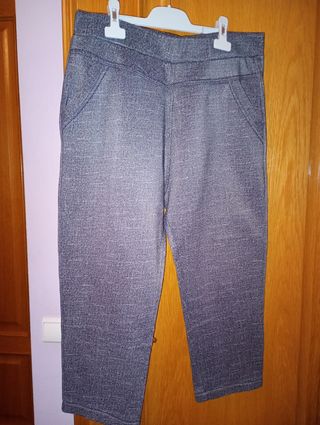 Pantalón de invierno gris mujer