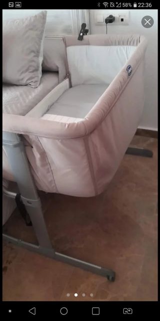 Cuna colecho Chicco anti cólicos