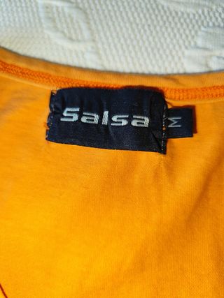 T-shirt Salsa Vintage Laranja Tamanho M