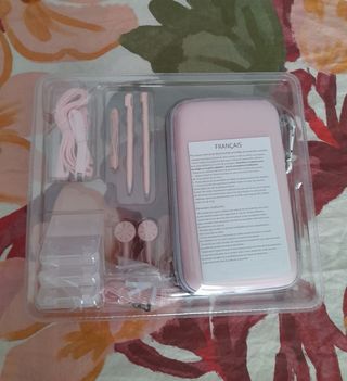 NUEVO.DSi/DS Lite: Funda NEGRA+ accesorios NEGROS 