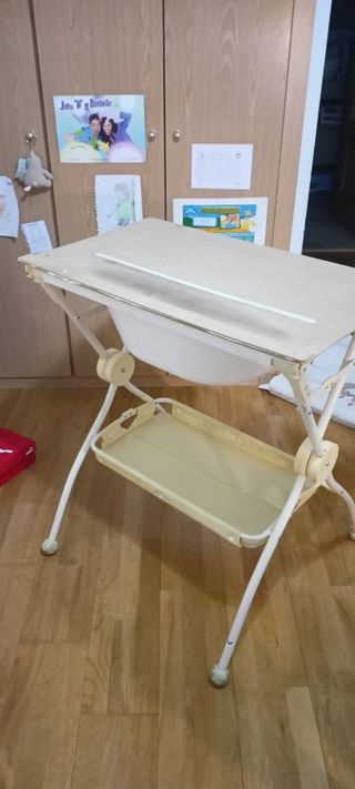 Cambiador bañera bebé