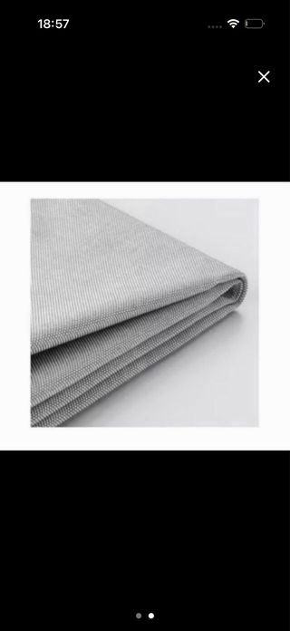 Funda Sofá KIVIK 3 Plazas Orrsta Gris