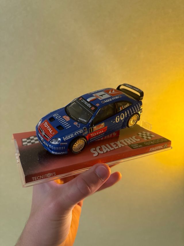 Scalextric Citroen Xsara Loeb Montecarlo 2006