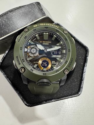 Reloj G-Shock GA-2000-3A Verde Militar