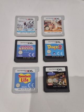 Lote Juegos Nintendo DS y 3DS