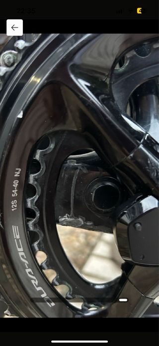 Cuadro y manillar Cannondale SuperSix EVO