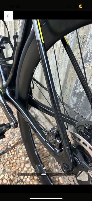 Cuadro y manillar Cannondale SuperSix EVO