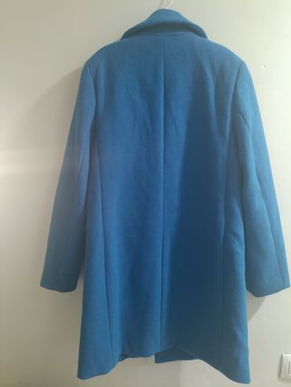 Chaqueta gabardina azul