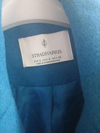 Chaqueta gabardina azul
