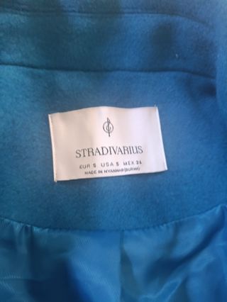 Chaqueta gabardina azul