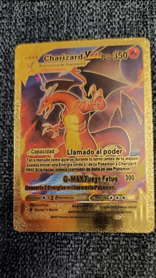 Carta Pokémon Charizard VMAX Gigantamax