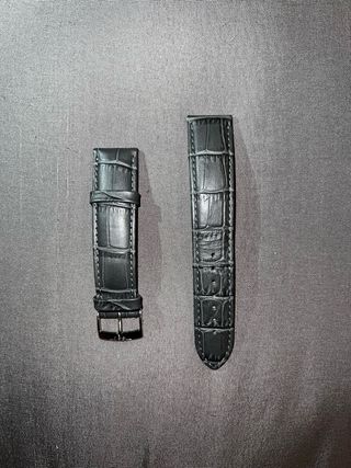 Correa Tissot Gris Cocodrilo