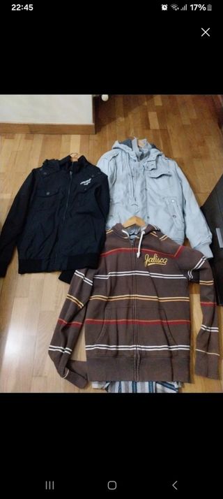 Lote 3 cazadoras hombre
