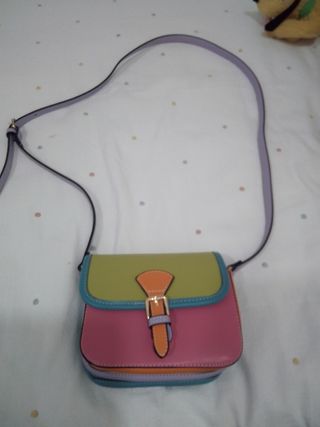 Bolso bandolera multicolor