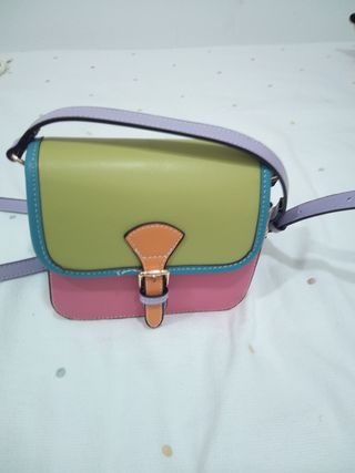 Bolso bandolera multicolor
