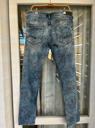 Pantalón Vaquero Bershka Skinny de Hombre