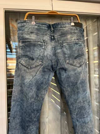 Pantalón Vaquero Bershka Skinny de Hombre