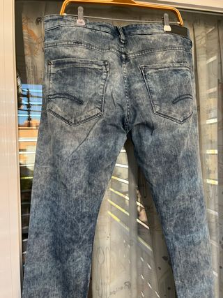 Pantalón Vaquero Bershka Skinny de Hombre