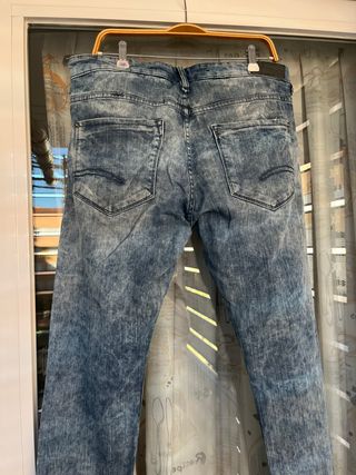 Pantalón Vaquero Bershka Skinny de Hombre