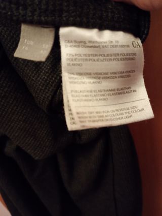 Pantalón de invierno mujer gris