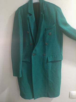 Chaqueta gabardina verde