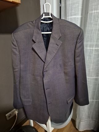 Americana gris hombre