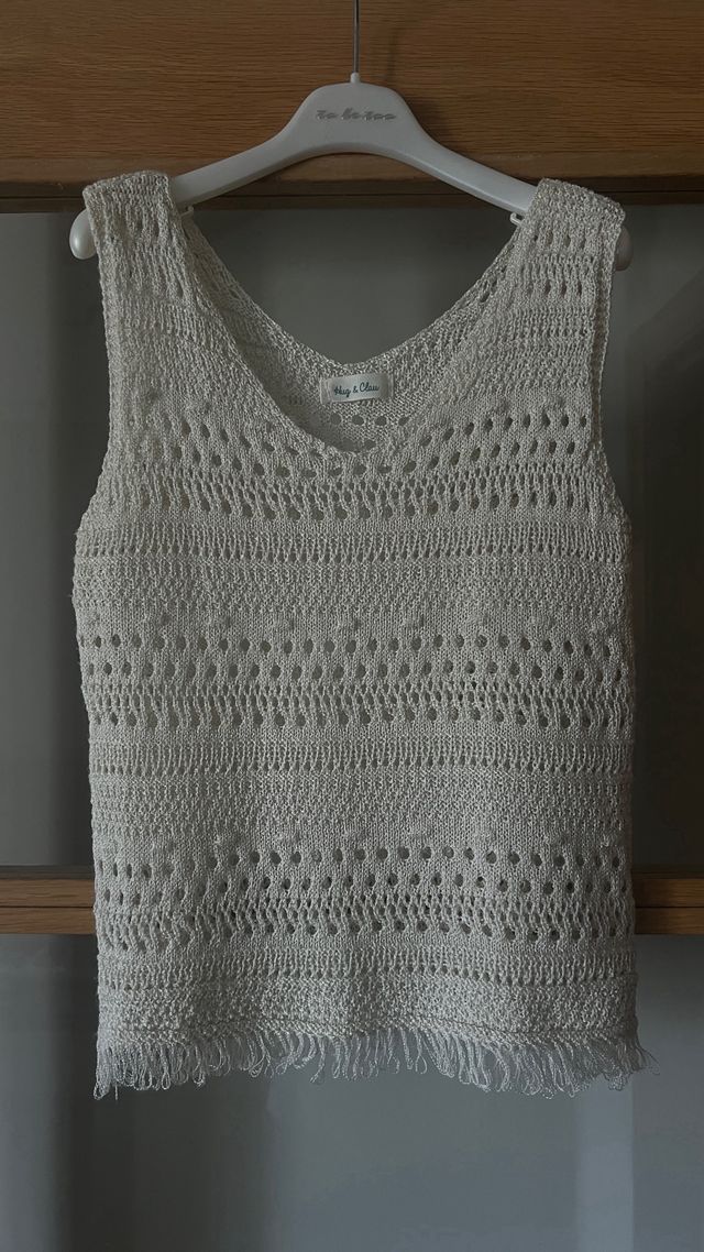 Top tirante ancho “Hug & Clau”