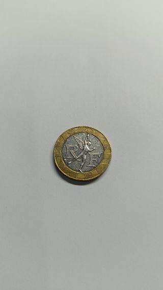 Moneda 10 Francos Franceses 1991