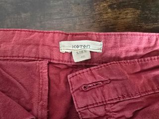 Pantalones cortos hombre talla 40 rojos