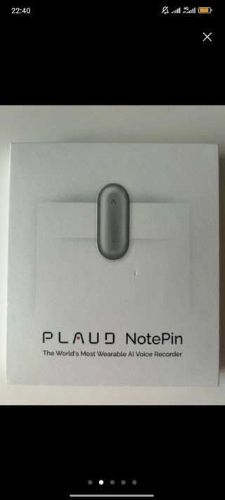 ✓Plaud Note Pin. LA GRABADORA CON IA MAS POTENTE! 