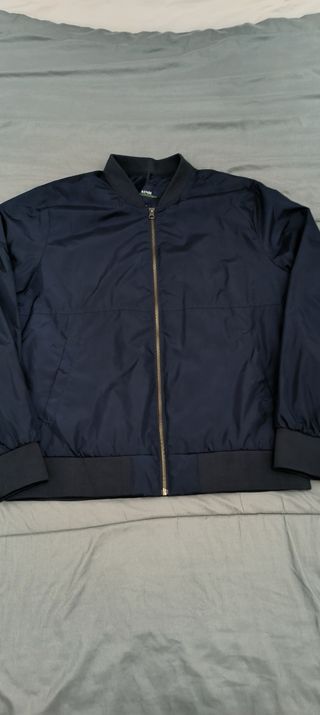 Chaqueta bomber azul marino Kiabi 