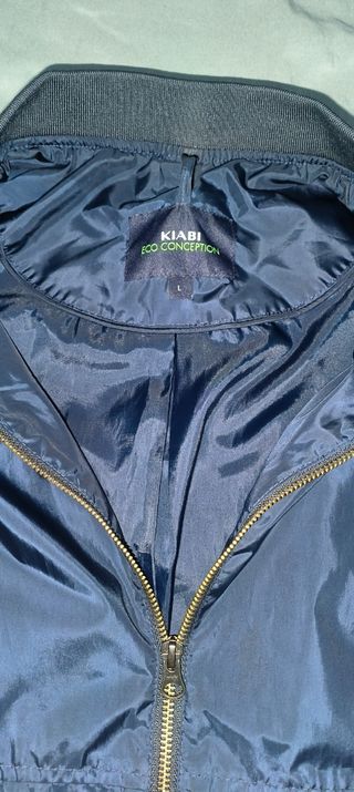 Chaqueta bomber azul marino Kiabi 