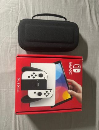 Custodia Nintendo Switch OLED + nera