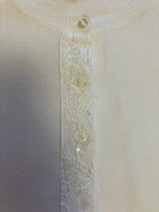 Cardigan bianco OVS ragazza Tg 12 anni
