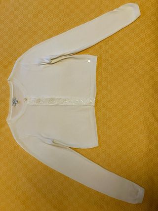 Cardigan bianco OVS ragazza Tg 12 anni
