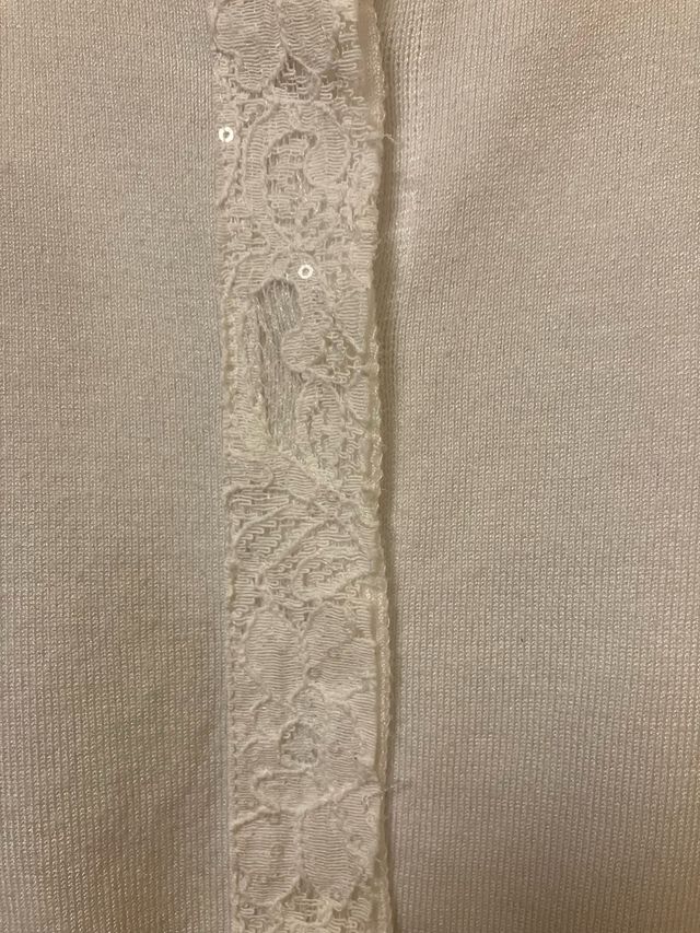 Cardigan bianco OVS ragazza Tg 12 anni