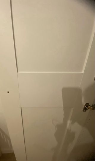 Puertas de armario blancas estilo Grimo