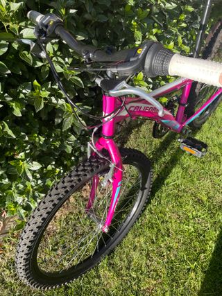 Bicicleta California rosa