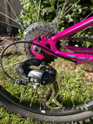 Bicicleta California rosa