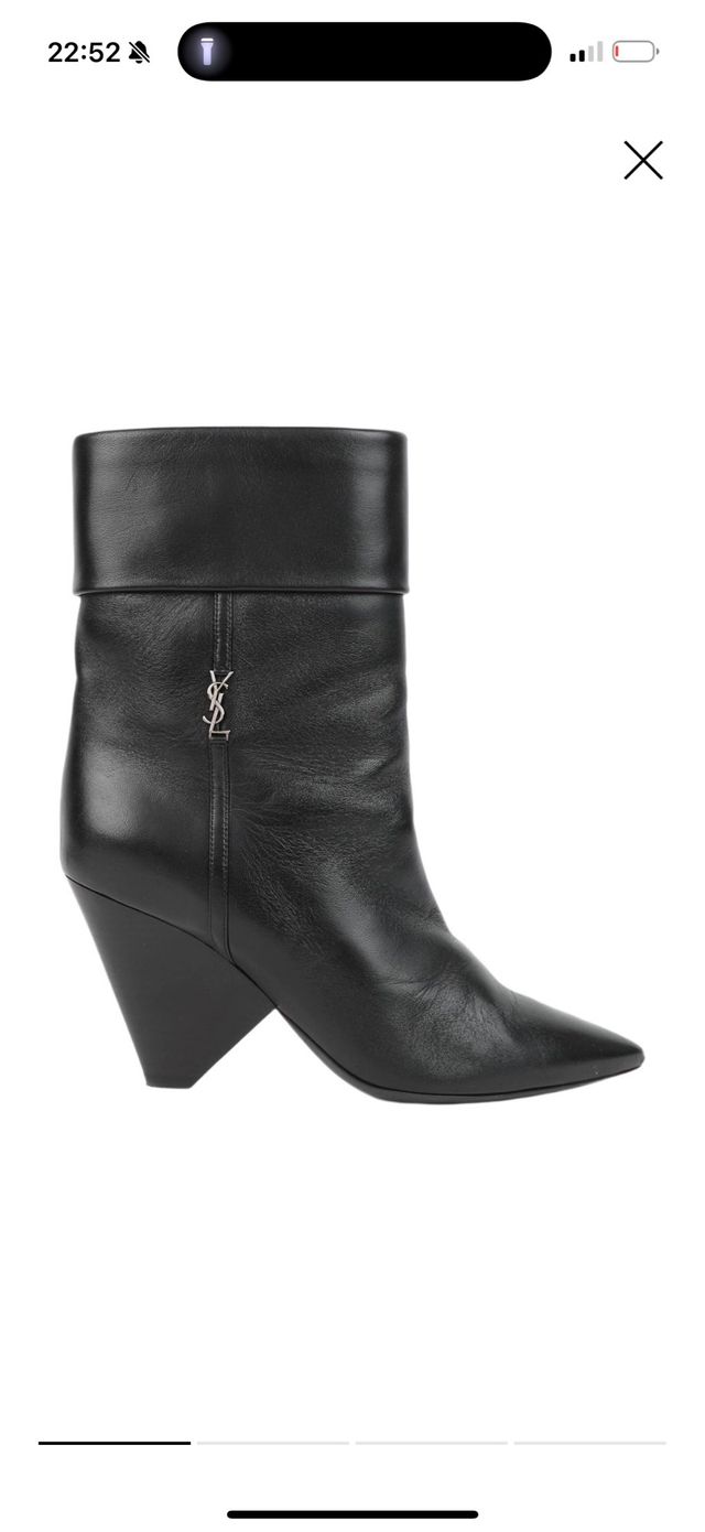 Stivaletto Saint Laurent nero