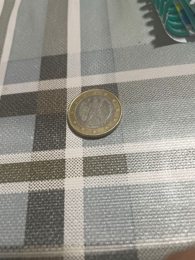 Moneda 1 Euro Alemania 2002 Errores
