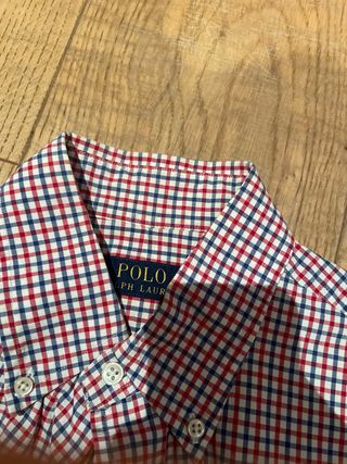 Polo Ralph Lauren Camisa Cuadros Talla S