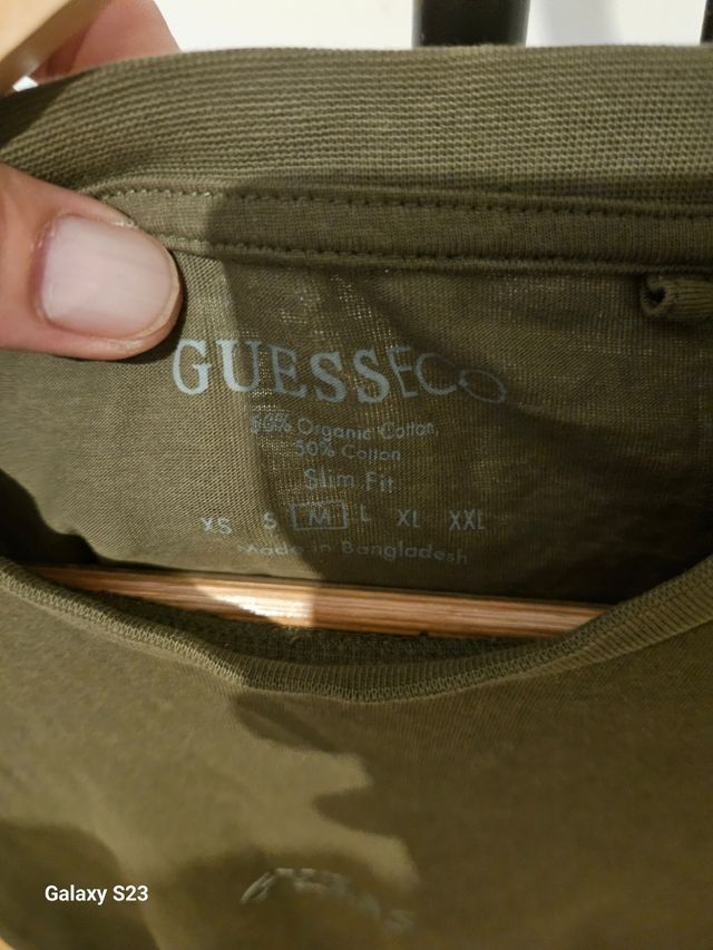 Maglietta Guess Verde Oliva