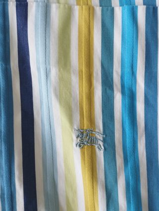 Camisa Burberry Talla XL Rayas Multicolor