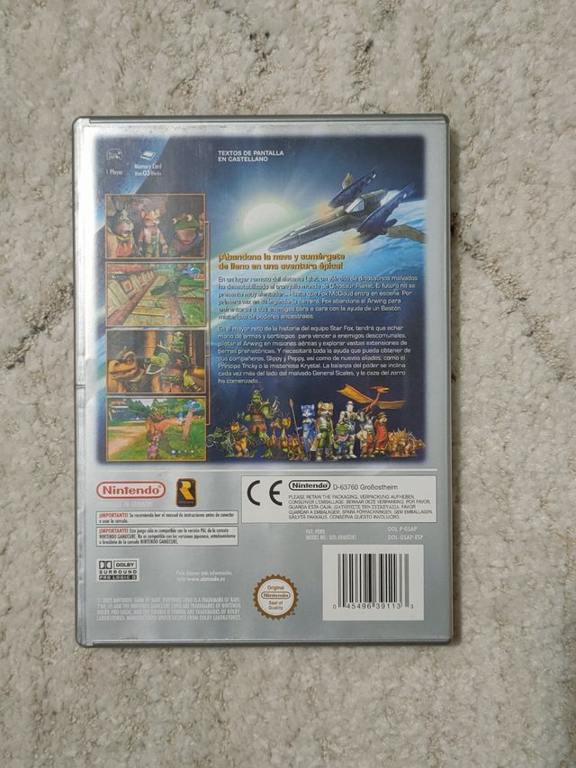 Starfox Adventures per Nintendo GameCube Esp