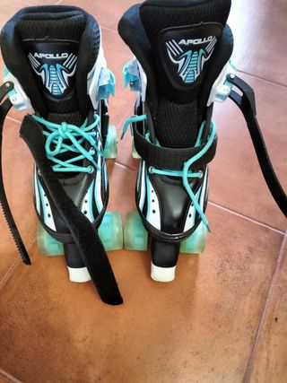 Patines Apollo 4 Ruedas Talla Ajustable