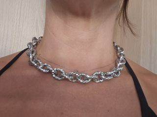 Gargantilla oro blanco 
